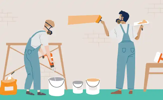 painting Cayce